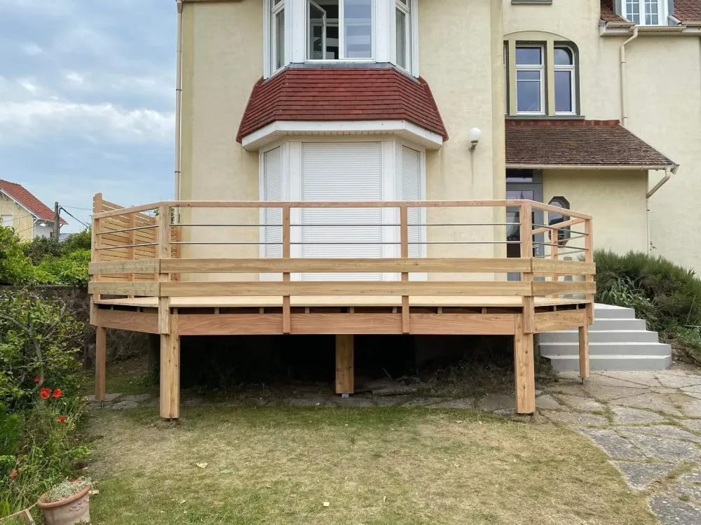 Menuiserie terrasse