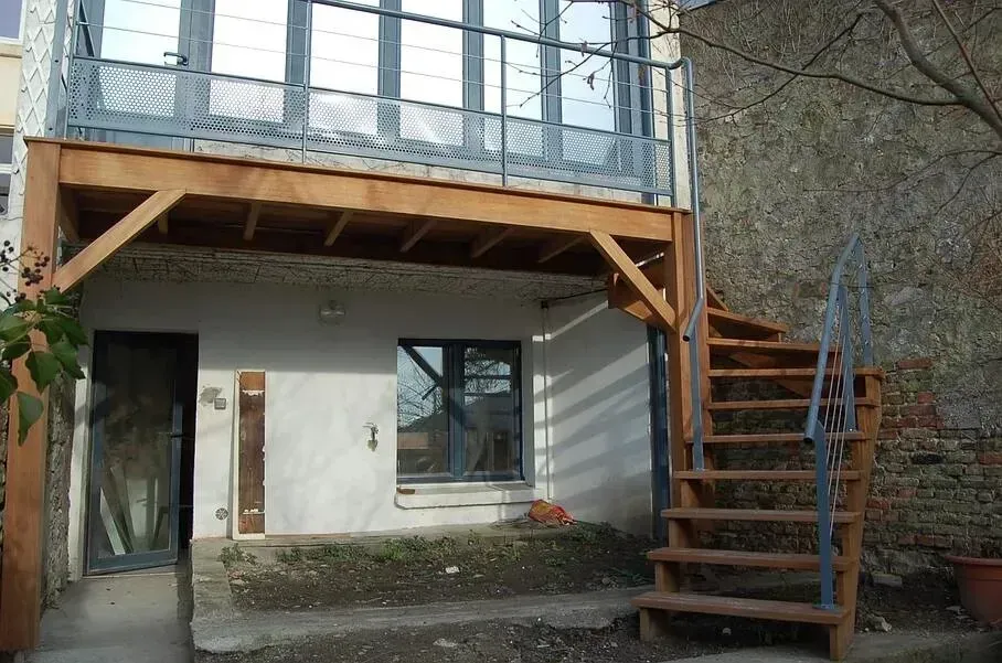 escalier droit
