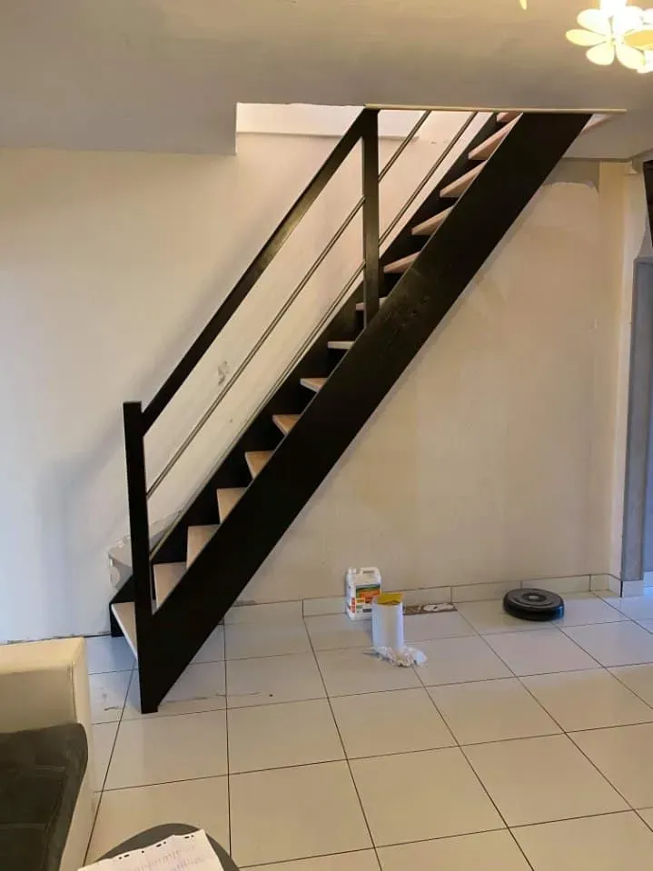 pose escalier